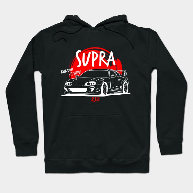 MK4 Tuned Supra Hoodie by GoldenTuners